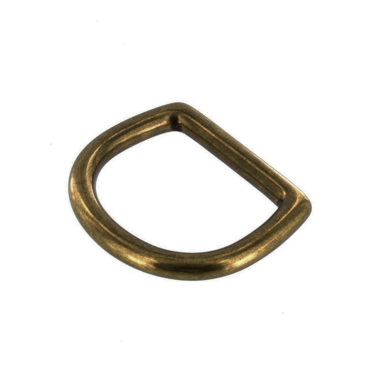 Buckleguy Antique Brass Solid Brass D-Ring