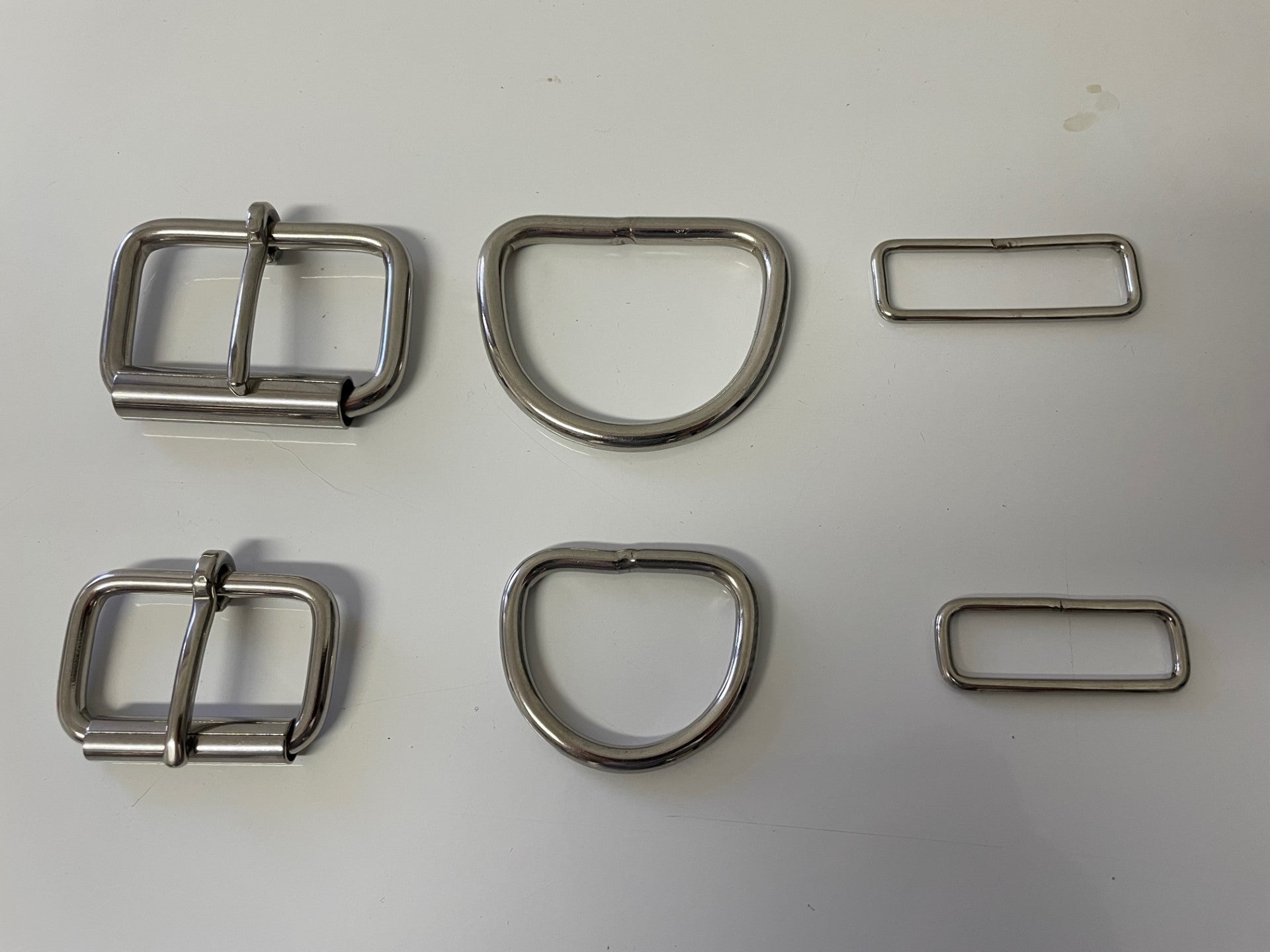 Stainless Steel Roller Buckle - 1&1/2"