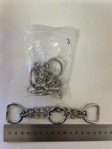 Stainless Steel & Brass Martingale Chains - Various Sizes