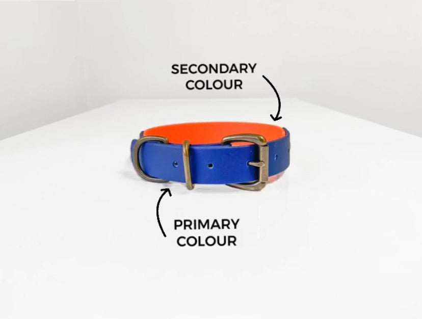 Biothane Dog Collar Secondary and Primary